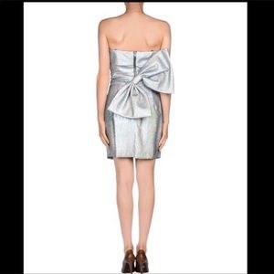 Milly Metallic Bow Dress.